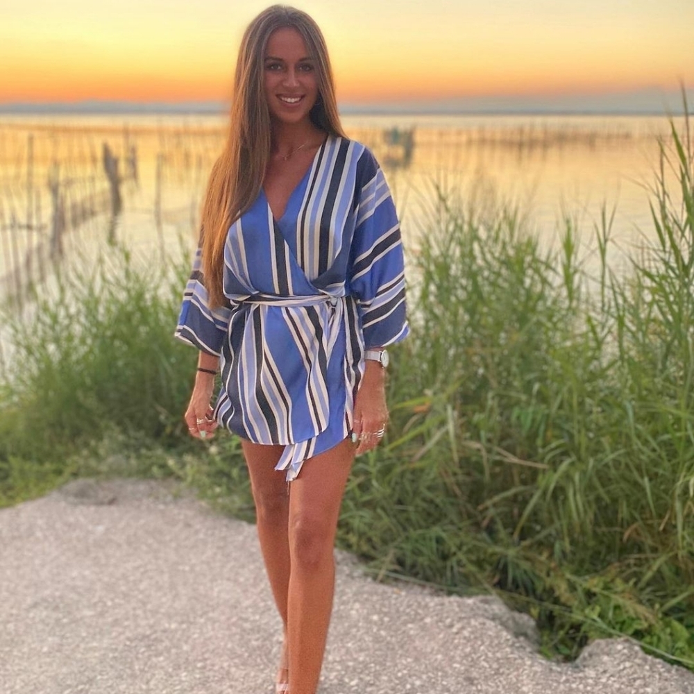 🎈LAST ONE! Zara Striped jumpsuit dress - Picture 8 of 8